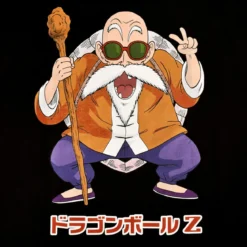 Dragon Ball Z - Muten Roshi T-Shirt schwarz