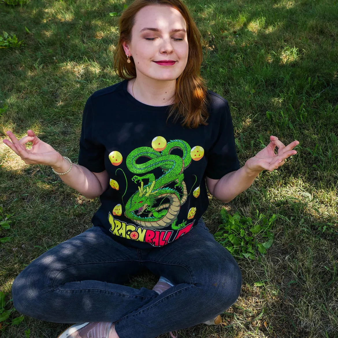 Dragon Ball Z - Shenlong T-Shirt Damen schwarz