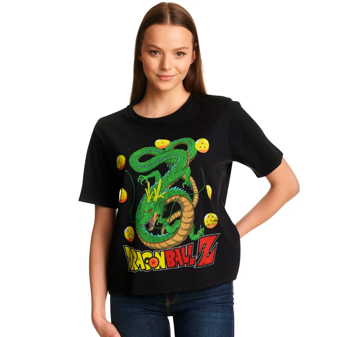 Dragon Ball Z - Shenlong T-Shirt Damen schwarz