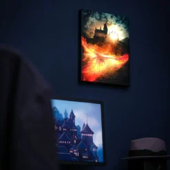 Dumbledores Geheimnisse Wandbild mit Licht - Harry Potter