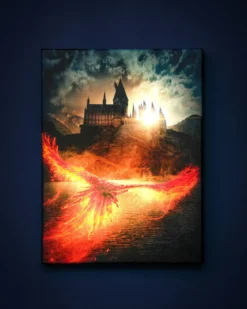 Dumbledores Geheimnisse Wandbild mit Licht - Harry Potter