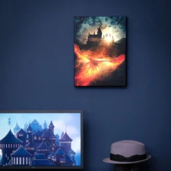 Dumbledores Geheimnisse Wandbild mit Licht - Harry Potter