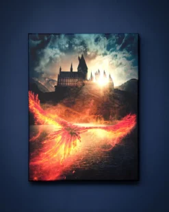 Dumbledores Geheimnisse Wandbild mit Licht - Harry Potter