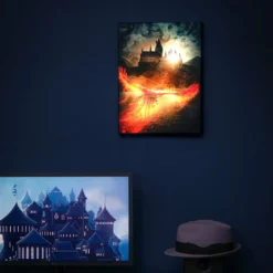 Dumbledores Geheimnisse Wandbild mit Licht - Harry Potter