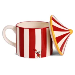 Dumbo - Zirkuszelt 3D Tasse mit Deckel