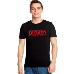 Dungeon Master T-Shirt für Stranger Things Fans schwarz
