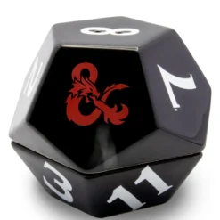 Dungeons & Dragons - D20 Würfel Eierbecher und Salzstreuer