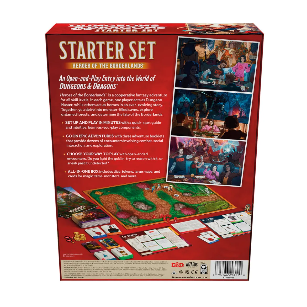 Dungeons & Dragons - Heroes of the Borderlands Starter Set englische Version