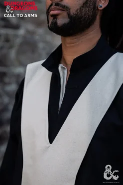 Dungeons & Dragons - Magier Robe schwarz-natur