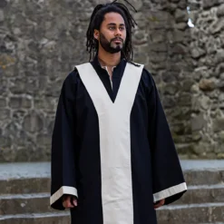 Dungeons & Dragons - Magier Robe schwarz-natur