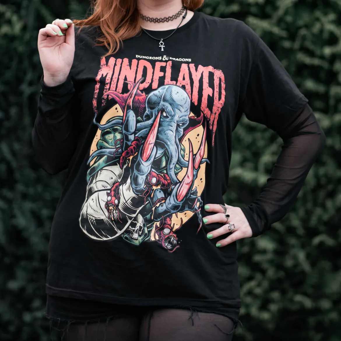 Dungeons & Dragons - Mindflayer T-Shirt schwarz
