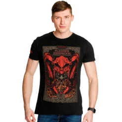 Dungeons & Dragons - Players Handbook T-Shirt schwarz