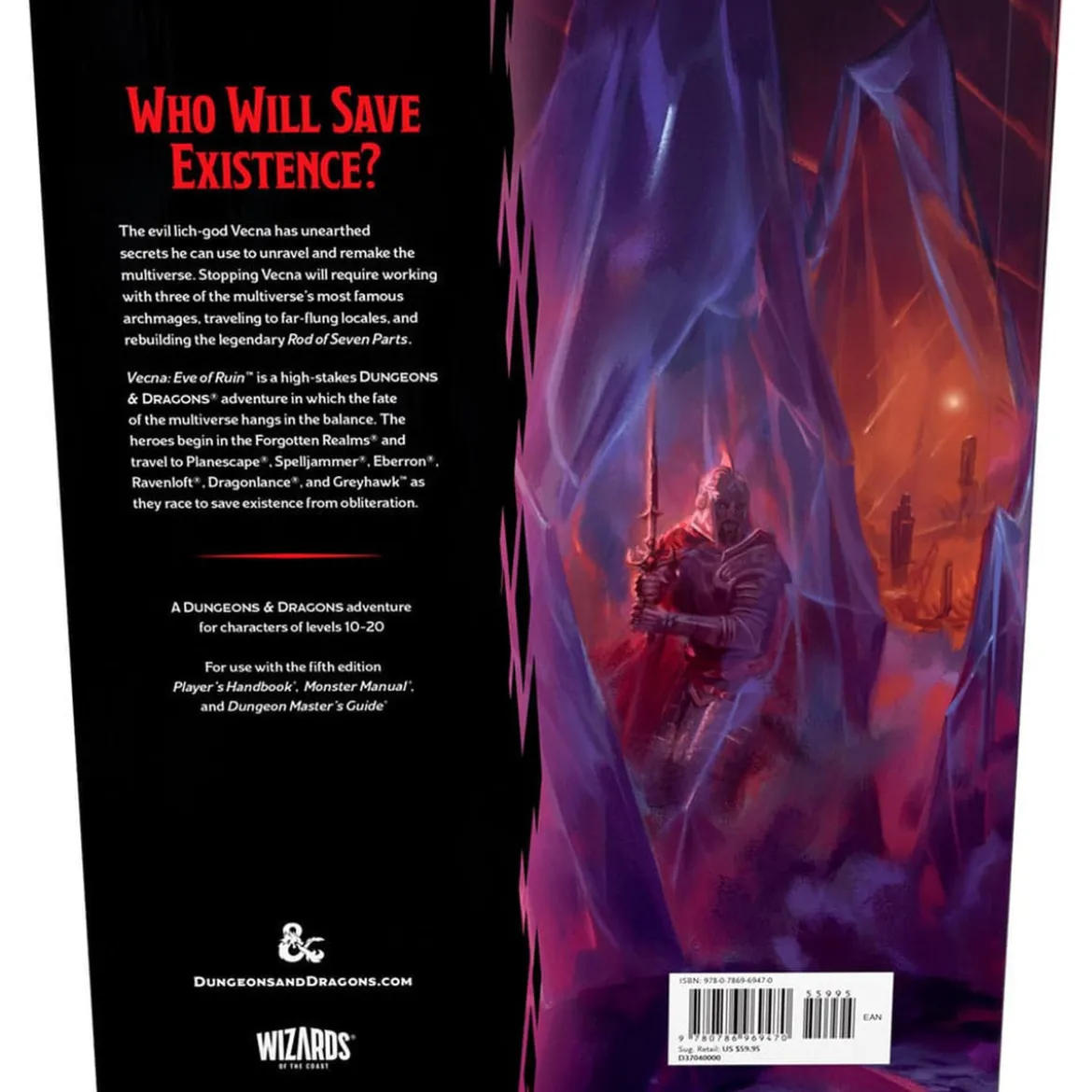 Dungeons & Dragons RPG Abenteuer Vecna: Eve of Ruin englisch