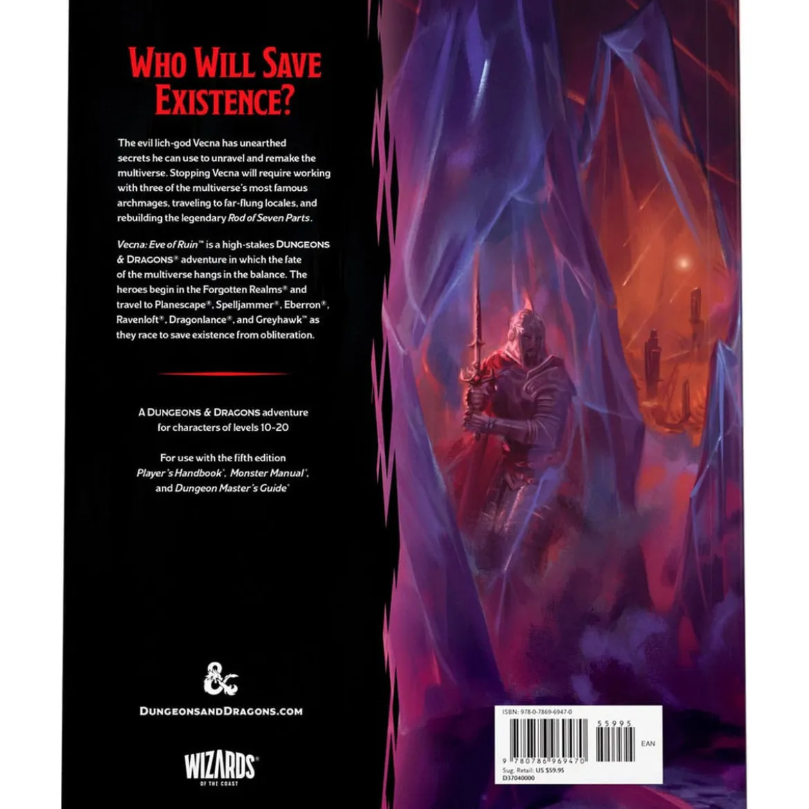 Dungeons & Dragons RPG Abenteuer Vecna: Eve of Ruin englisch