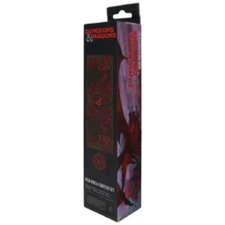 Dungeons & Dragons Schreibtischunterlage & Untersetzer Set
