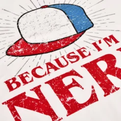 Dustin Nerd T-Shirt für Stranger Things Fans weiß