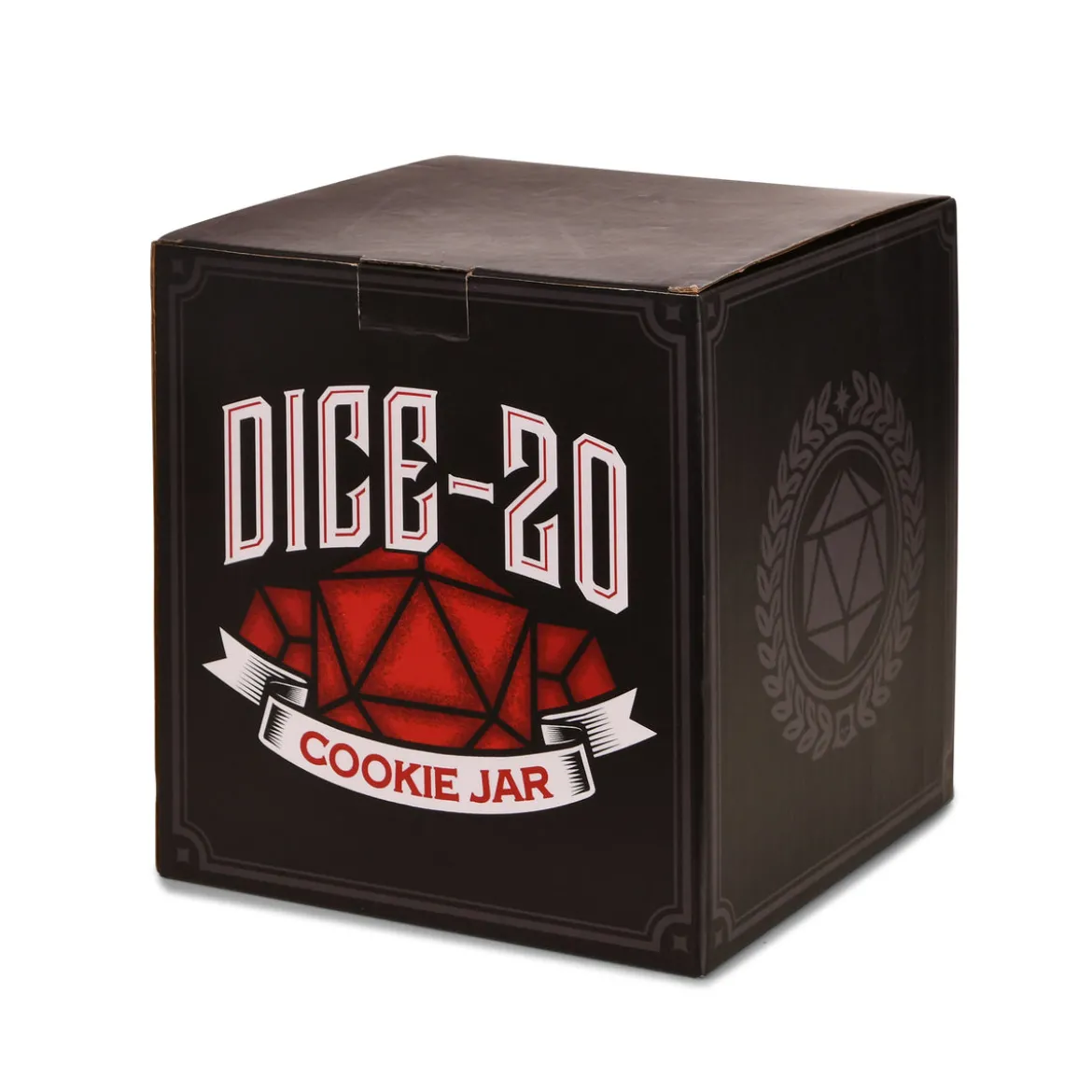 D20 Würfel Keksdose für Pen & Paper Fans