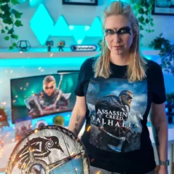 Eivor Valhalla T-Shirt schwarz - Assassin's Creed
