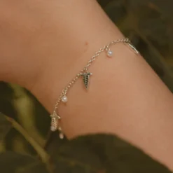 Elbenblatt Armband 925er Silber - Der Herr der Ringe