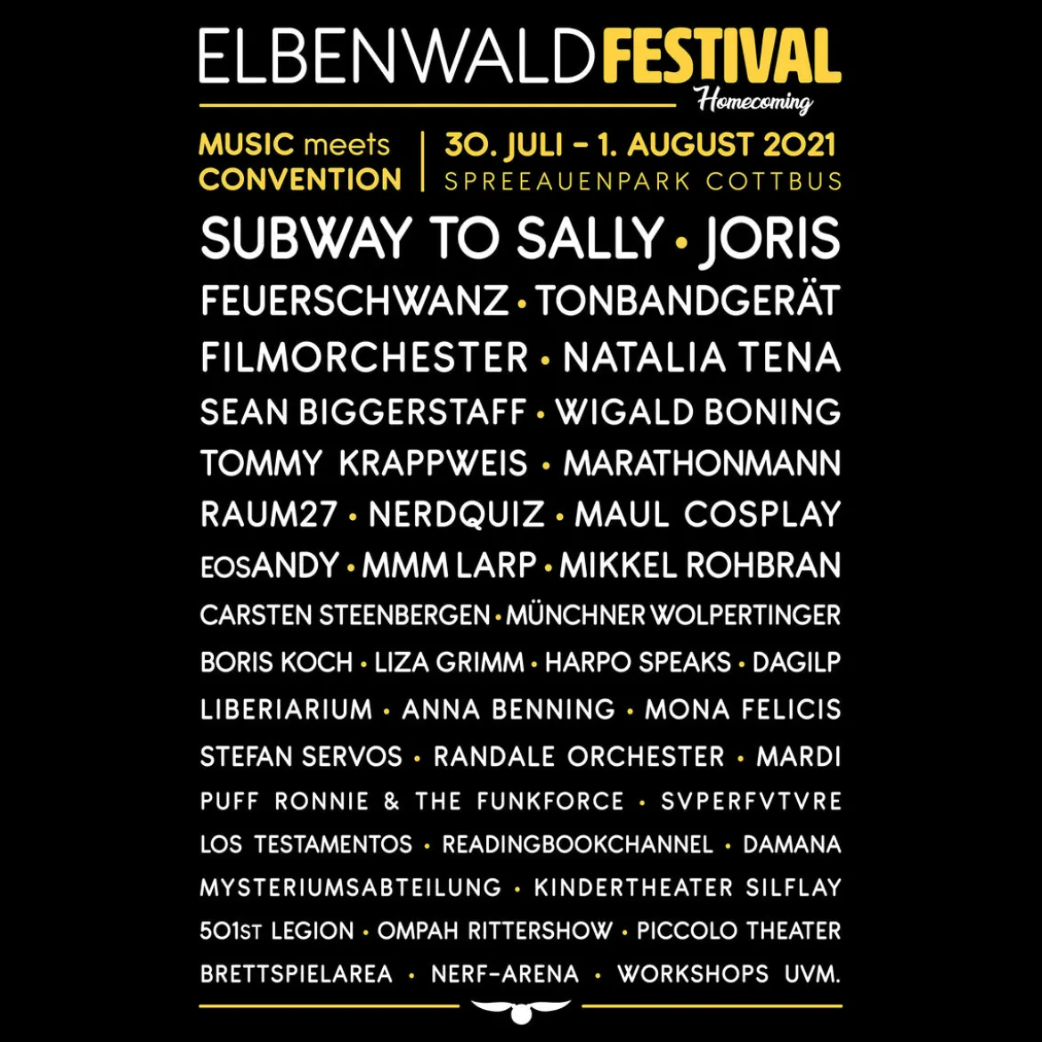 Elbenwald Festival Homecoming Hoodie schwarz