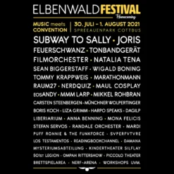 Elbenwald Festival Homecoming T-Shirt schwarz