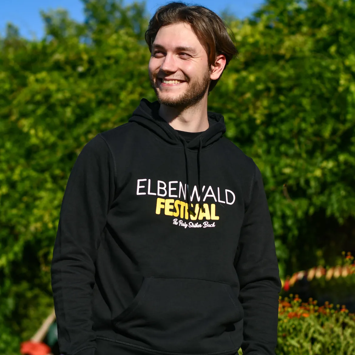 Elbenwald Festival The Party Strikes Back Hoodie schwarz