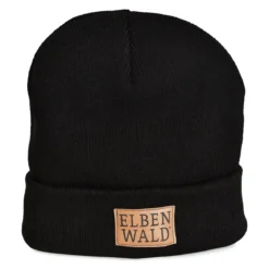 Elbenwald - Logo Beanie schwarz
