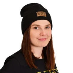 Elbenwald - Logo Beanie schwarz