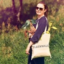 Elbenwald Logo Jutebeutel