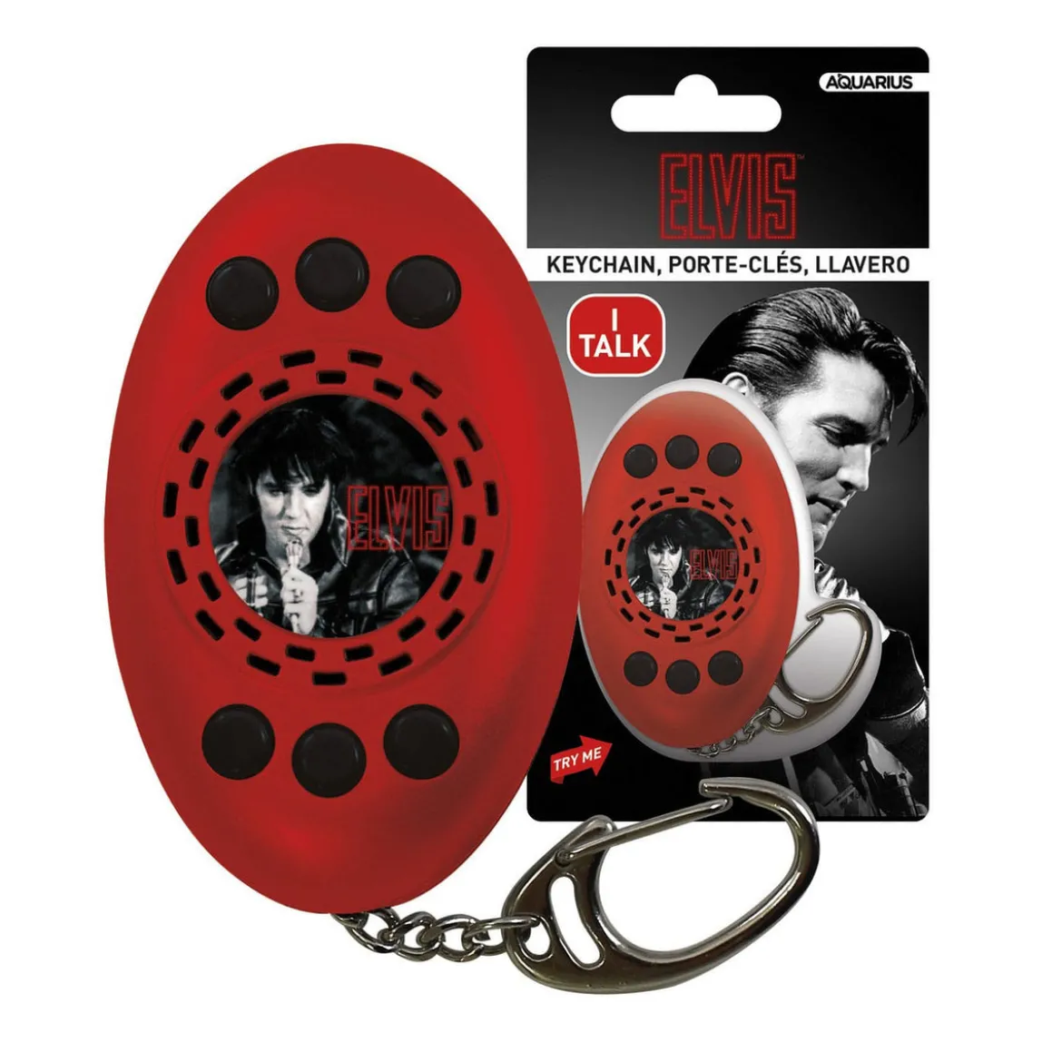 Elvis: SQUAWKey Talking Keychain