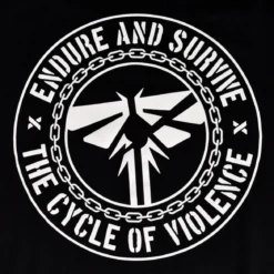 Endure and Survive T-Shirt für The Last of Us Fans schwarz