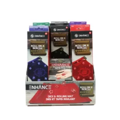 Enhance Tabletop Roll on a Scroll Würfeltasche mit Würfel Sortiment (15)