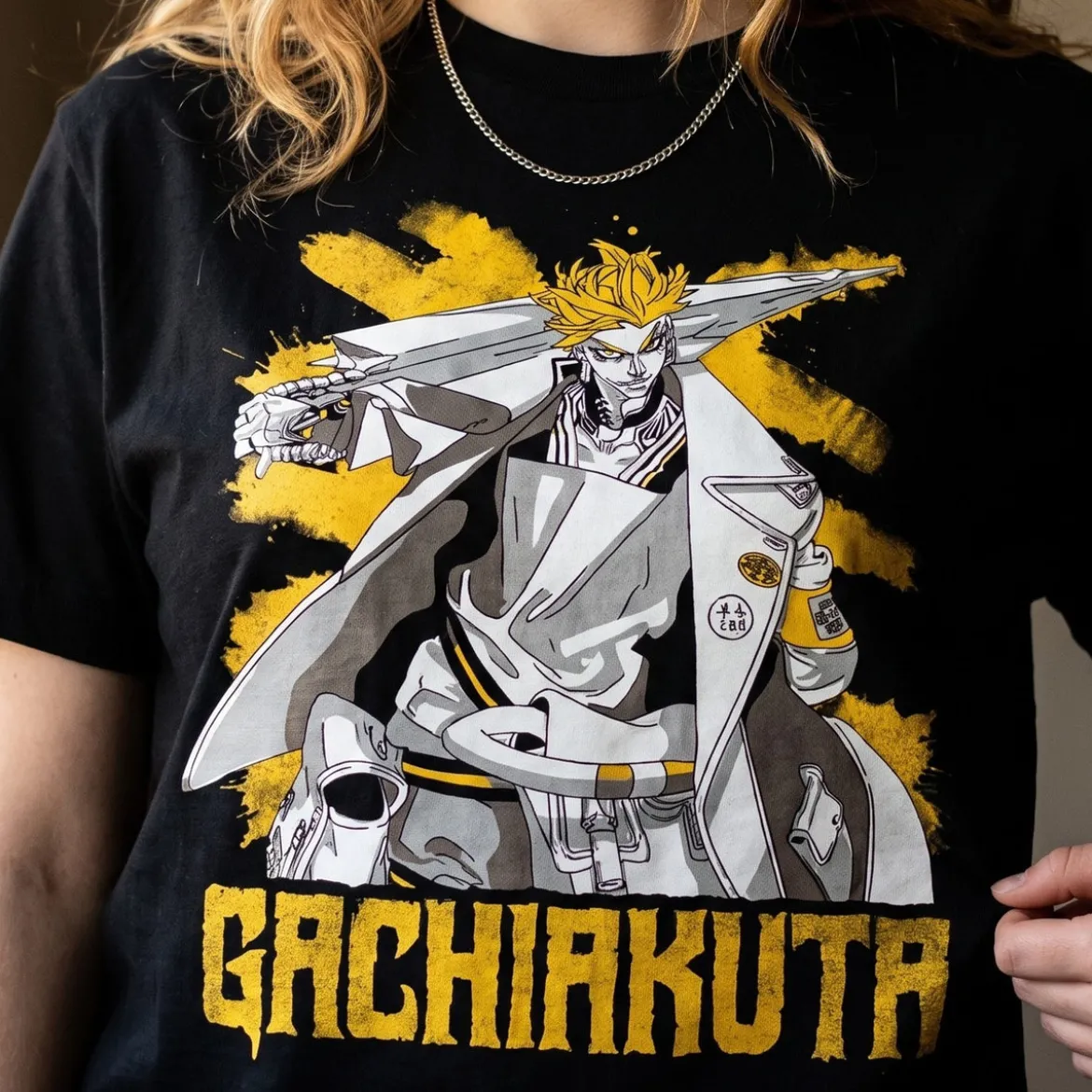 Enjin T-Shirt schwarz für Gachiakuta Fans