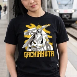 Enjin T-Shirt schwarz für Gachiakuta Fans