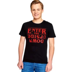 Enter The Upside Down T-Shirt für Stranger Things Fans