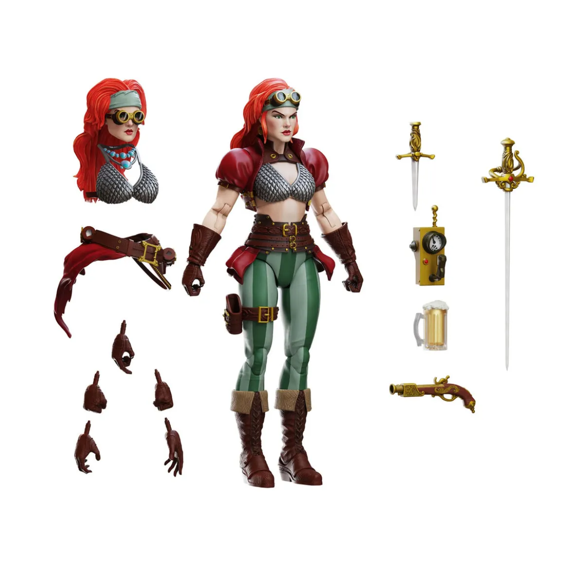 Epic H.A.C.K.S. Actionfigur 1/12 Red Sonja Steampunk