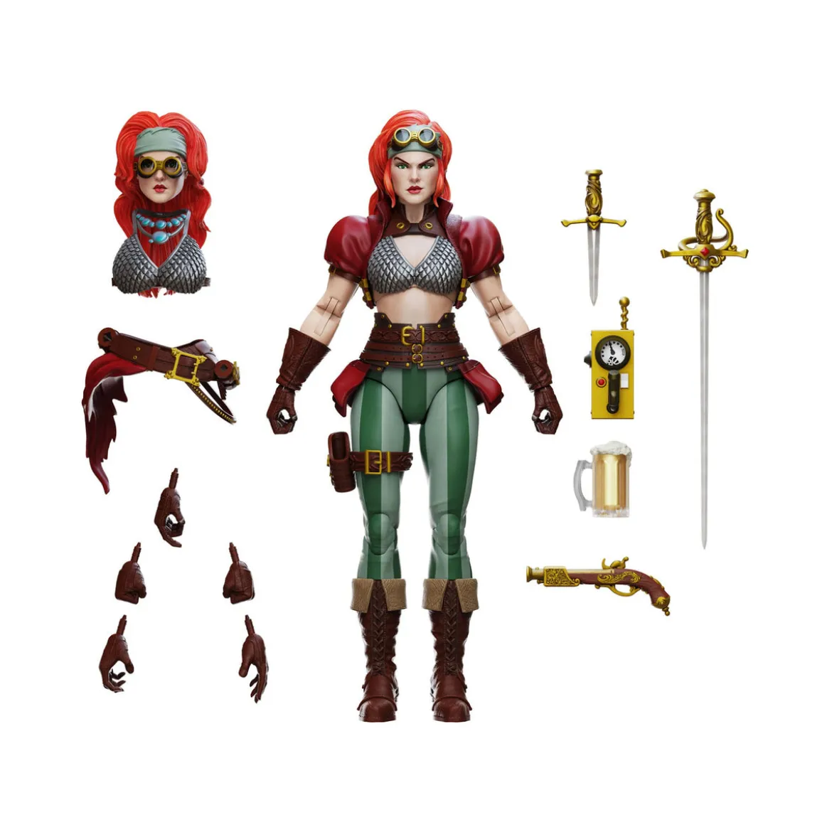 Epic H.A.C.K.S. Actionfigur 1/12 Red Sonja Steampunk