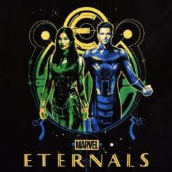 Eternals - Ikaris & Sersi T-Shirt schwarz