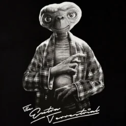 E.T. - Monochrome Character T-Shirt schwarz