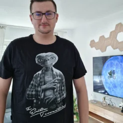 E.T. - Monochrome Character T-Shirt schwarz