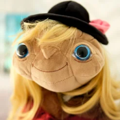 E.T. Plüsch Figur mit Kleid und Hut
