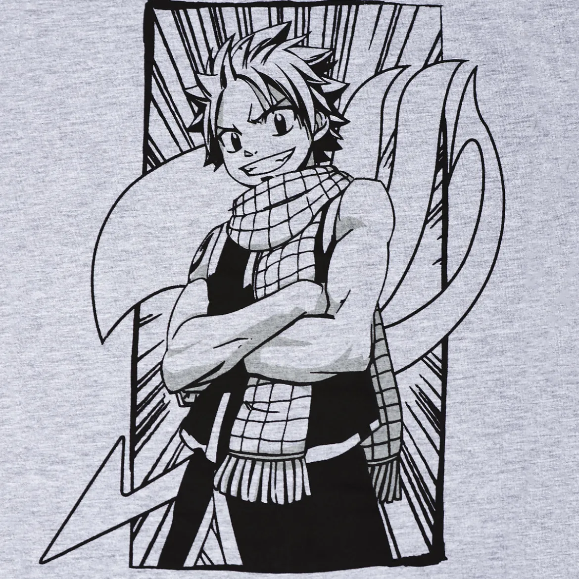 Fairy Tail - Natsu Dragneel Tank Top grau
