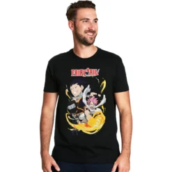 Fairy Tail - The Dragon Search T-Shirt schwarz