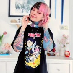Fairy Tail - The Dragon Search T-Shirt schwarz