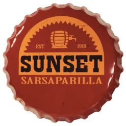 Fallout Blechschild Sunset Sarsaparilla Bottle Cap