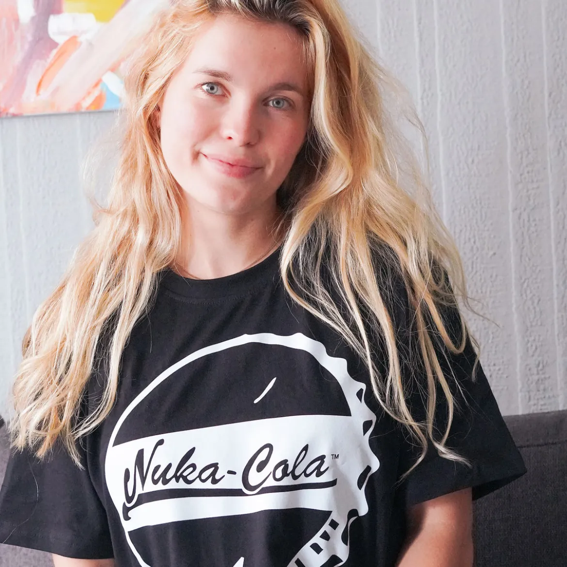 Fallout - Nuka Cola T-Shirt schwarz