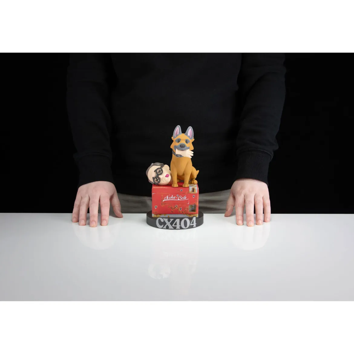 Fallout Vinyl Figur CX404 & Wilzig (Head) Stylized 20 cm