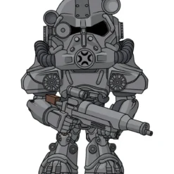 Fallout Vinyl Figur T-60 Power Armor 11 cm