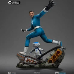 Fantastic Four Art Scale Statue 1/10 Mr. Fantastic and H.E.R.B.I.E 26 cm