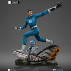 Fantastic Four Art Scale Statue 1/10 Mr. Fantastic and H.E.R.B.I.E 26 cm